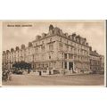 Llandudno, Conwy - Marine Hotel - postcard, Edw...