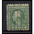 Used 462 1c George Washington Barely Clears K3458