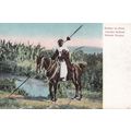 Bedouin Warrior Arab Antique Postcard
