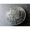 1996 ICELAND TEN KRONA - COIN - 2 FREE POST AAP