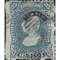 MEXICO, Miguel Hidalgo y Costilla, blue 1874, 25c