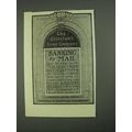 1908 The Cleveland Trust Company Ad - Banking b...