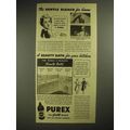 1940 Purex Bleach Ad - The Gentle Bleach for Li...