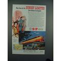 1951 Southern Pacific Lines Sunset Limited Train Ad