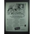 1988 Lands End Hyde Park Oxford Shirt Ad