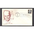 FDC Bazaar 1393 8c Eisenhower (Cachet-U/A) CV41070
