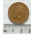 1984 Bailwick of Jersey two pence coin, Hermita...