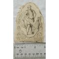 Vintage: small engraving - Industry, The Labour...