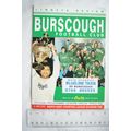 1993 programme Burscough v. Maine Road, Carling...