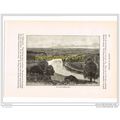 VIEW FROM RICHMOND HILL, LONDON, ENGLAND, c1697...