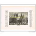 CHESTER CATHEDRAL, ENGLAND, Illustration, c1870