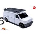HTF KEYCHAIN WHITE FORD ECONOLINE VAN HANDYMAN ...