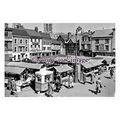 pu0332 - Market Place , York , Yorkshire in 195...