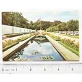 1966 postcard Memorial Wall, American Cemetery,...