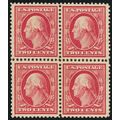 358, Mint NH 2¢ VF Block of Four Stamps SCV $50...