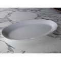 Extra Large Oval Porcelain Serving Dish 57cm Wh...