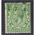 GB 1912 - 24 KGV 1/2d Green shades Wmk 100.(M453 )