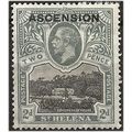 Ascension Island 1922 SG4 2d Black & Grey Mount...
