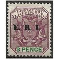 Transvaal 1901 SG240 3d Purple & Green ERI Moun...