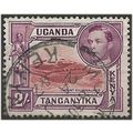 KUT 1941 SG146a 2/- Lake-Brown & Brown-Purple P...