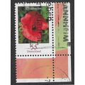 GER 2005 55c 'FLOWERS DEFINITIVES-POPPY' FINE U...