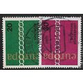 1971 Michel 675/676 - fine used (o)
