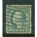 Used 498 1c George Washington Fine A10526