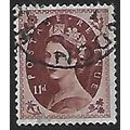 SG 553: 11d. brown-purple Defin.: Queen Elizabe...
