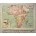 c1907 Harmsworth Plate No. 133-134 Africa Gener...