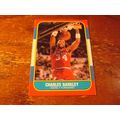 1986/87 Fleer , CHARLES BARKLEY, RC, HOF, 76ers...
