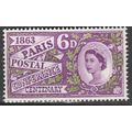 GB Elizabeth II 1963 6d Paris Postal Conference...