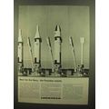 1965 Lockheed A1, A2, A3 Polaris Missiles Ad