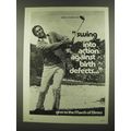 1972 March of Dimes Ad - Arnold Palmer