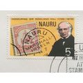 Nauru 1979 Rowland Hill 5c Marshall 1901 10pf Used SG 204 Sc 195 postage stamp