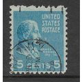 UNITED STATES AMERICA 1938 SG806 5c LIGHT BLUE ...