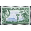 Jamaica 1938 3d ultramarine & green SG 126 unused