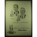 1948 White Rock Sparkling Water and Ginger Ale Ad - Thanks for mixing ours