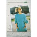 Woman's pattern 193 daisy cable jersey