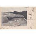 Pink Terraces Rotomahana Antique New Zealand Po...
