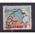 AUSTRALIA 1962 50th ANNIV INLAND MISSION 5d USE...
