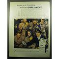 1957 Parliament Cigarettes Advertisement - Strike up a friendship