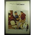 1957 Parliament Cigarettes Ad - Strike up a friendship