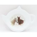 Horses Head Tea Bag Holder Melamine Tea Pot Sha...