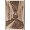Nave, East, Norwich Cathedral, Norfolk, c.1920s...