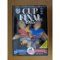 1985 EVERTON V MANCHESTER UTD FA CUP FINAL PROG...