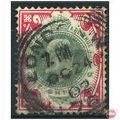 1902 SG257 1s Green & Carmine Good/Fine Used
