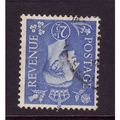 GREAT BRITAIN 1941 SG 489i 2 1/2d LIGHT ULTRAMA...