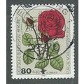 BERLIN -1982 80pf +40 'HUMANITARIAN - ROSES' FI...