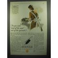 1930 Hoover Vacuum Cleaner Ad - Most of the Sand