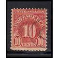 Used J84 10c Postage Due Average K1373